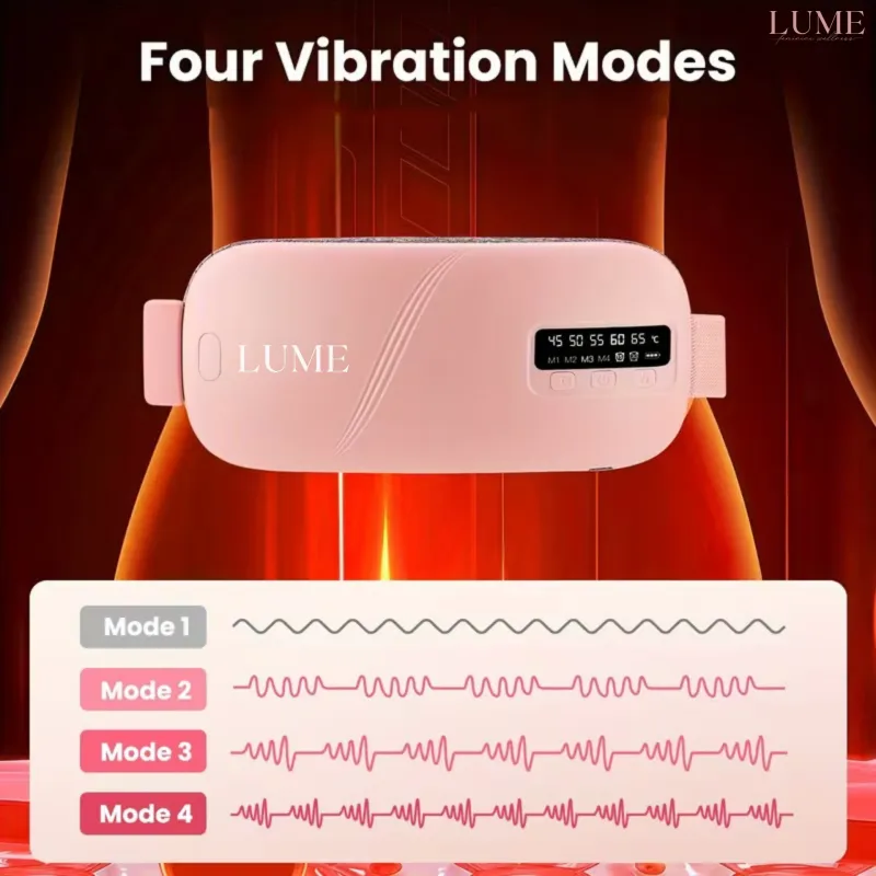 The four LUME vibration massage modes